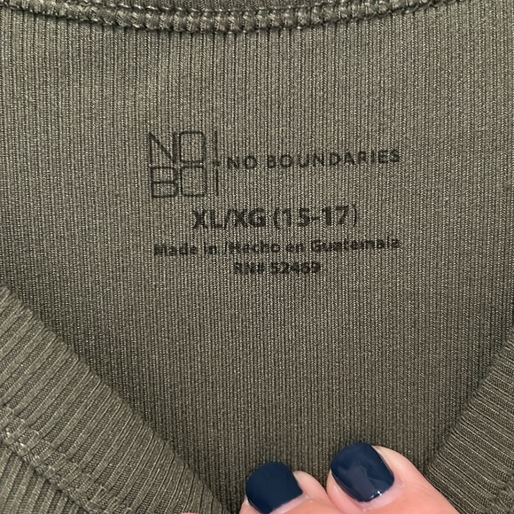 No Boundaries Ribbed Layering Tee - Picture 2 of 5